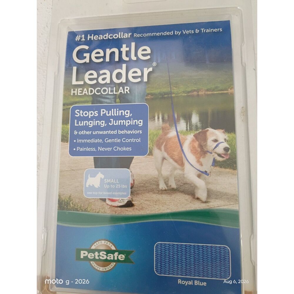 Gentle Leader Headcollar Size Small Royal Blue